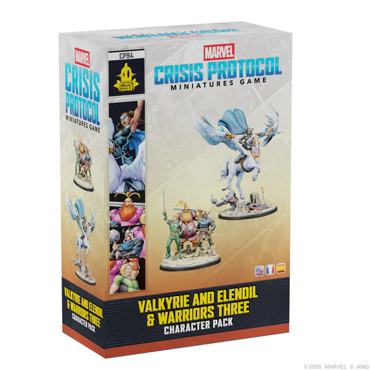 Marvel Crisis Protocol Valkyrie on Elendil & Warriors Three