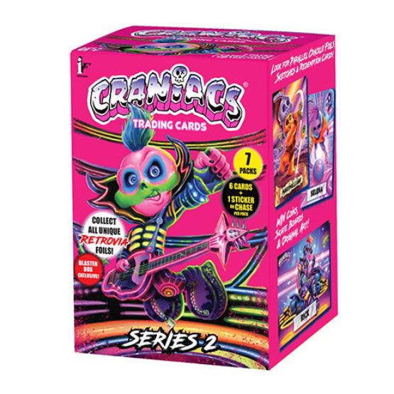 CRANIACS Trading Cards Blaster Box Series 2
