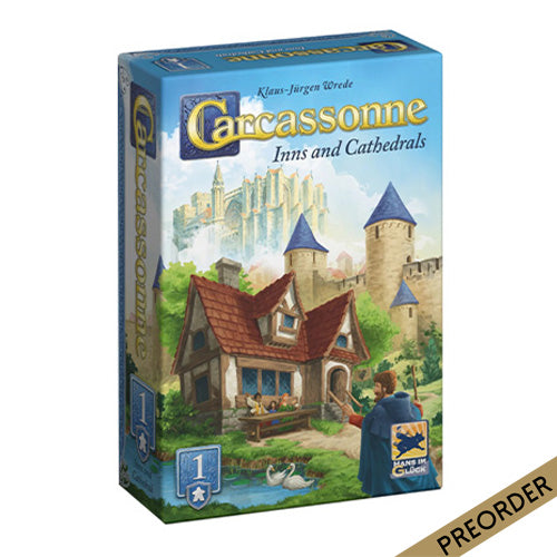 Carcassonne Expansion 1 - Inns and Cathedrals (2025 Redesign)
