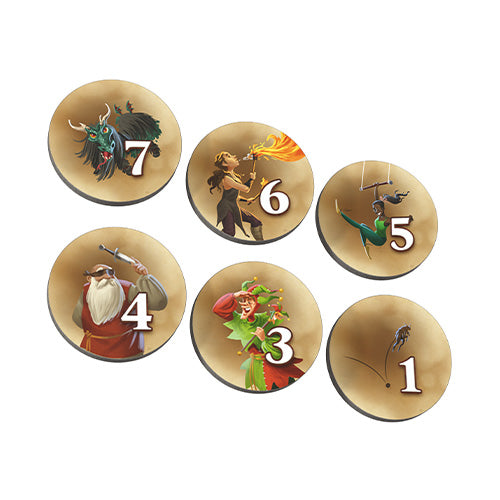 Carcassonne Expansion 10 - Circus and Artist (2025 Redesign)