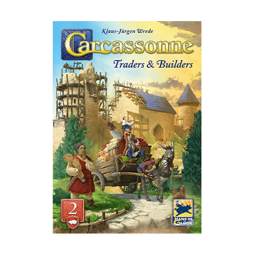 Carcassonne Expansion 2 - Traders and Builders (2025 Redesign)