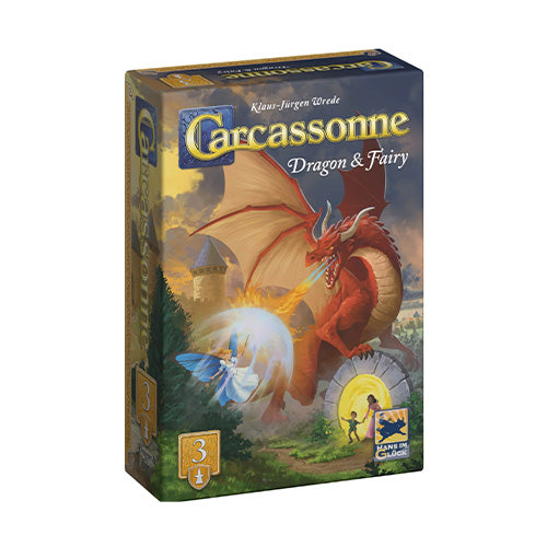 Carcassonne Expansion 3 - Dragon and Fairy (2025 Redesign)