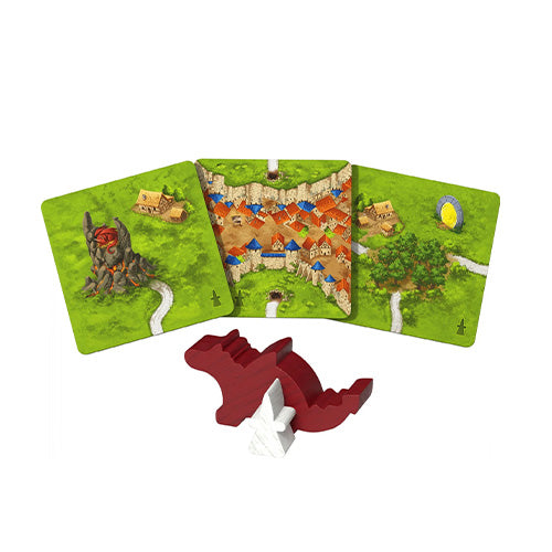 Carcassonne Expansion 3 - Dragon and Fairy (2025 Redesign)