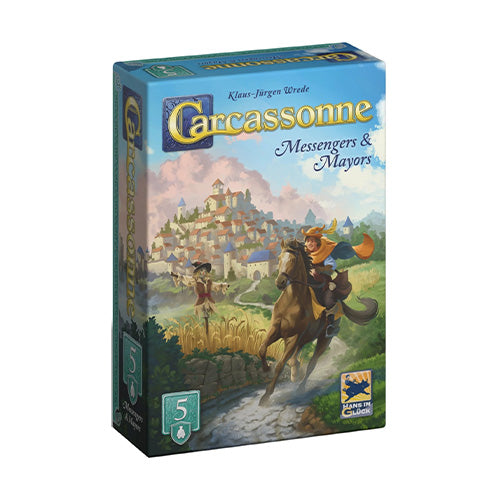 Carcassonne Expansion 5 - Messenger and Mayor (2025 Redesign)