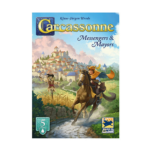 Carcassonne Expansion 5 - Messenger and Mayor (2025 Redesign)