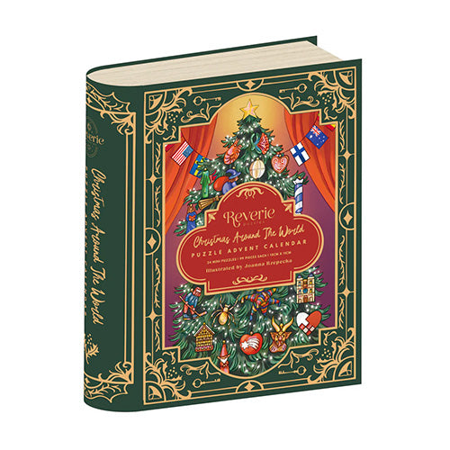 Christmas Around The World Puzzle Advent Calendar Mini Puzzle Set (24 x 99 Piece)