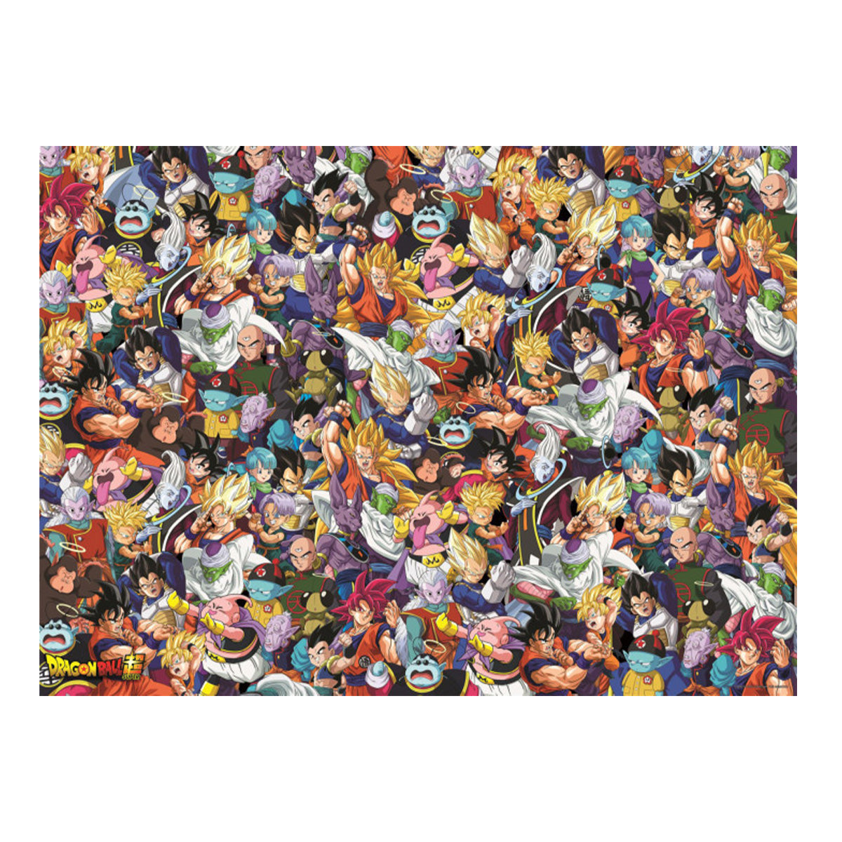 Clementoni Puzzle Impossible Dragon Ball 1000 Piece Puzzle