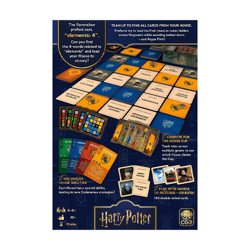 Codenames Back to Hogwarts