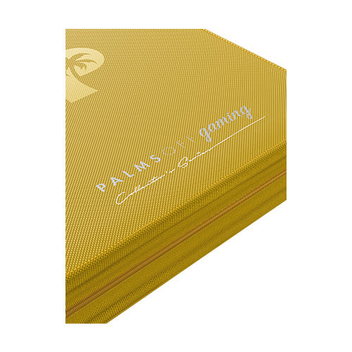 Collector's Series 4 Pocket TOP LOADER Zip Binder - CLEAR - Yellow