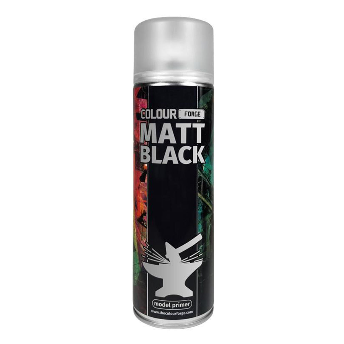Colour Forge - Aerosol Spray Primer - Matt Black 500ml
