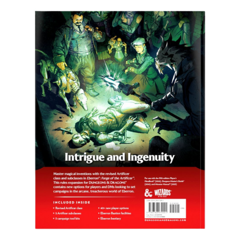 D&D Eberron Forge of the Artificer