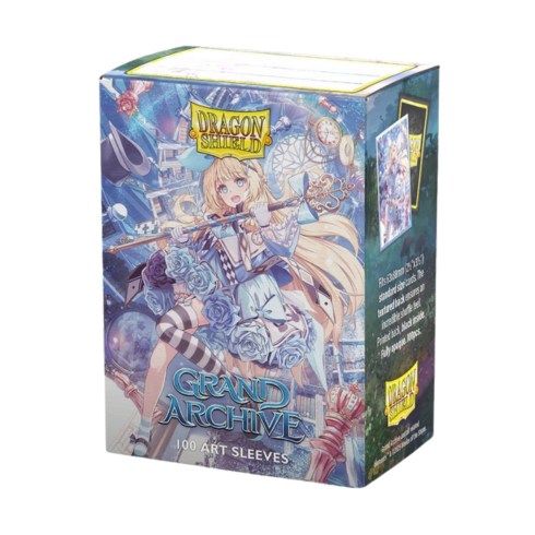 Dragon Shield 100ct Matte Dual Art Grand Archive Alice Golden Queen Sleeves