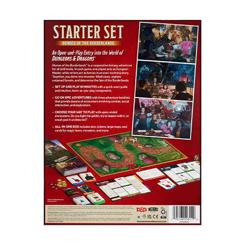 D&D Dungeons & Dragons Starter Set Heroes of the Borderlands