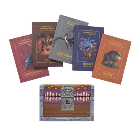 D&D Dungeons and Dragons Mimic Treasure Chest Notebook Set