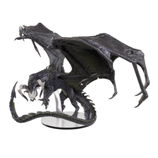 D&D Icons of the Realms: Adult Black Dragon
