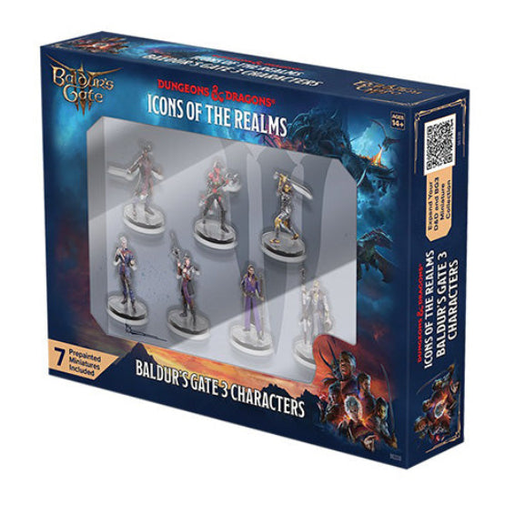 D&D Icons of the Realms Baldur's Gate 3 Character Boxed Set