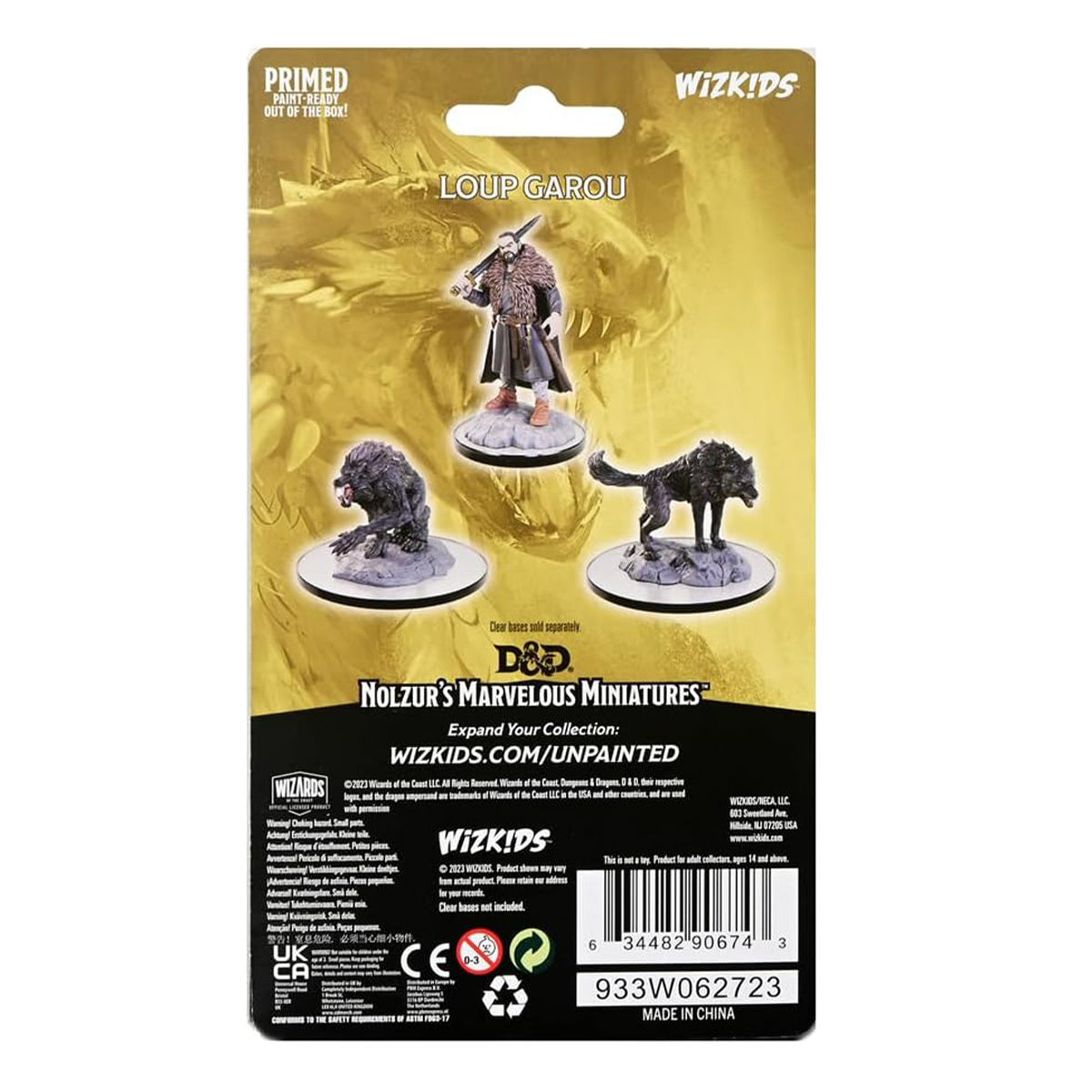 D&D Nolzur's Marvelous Miniatures: Loup Garou