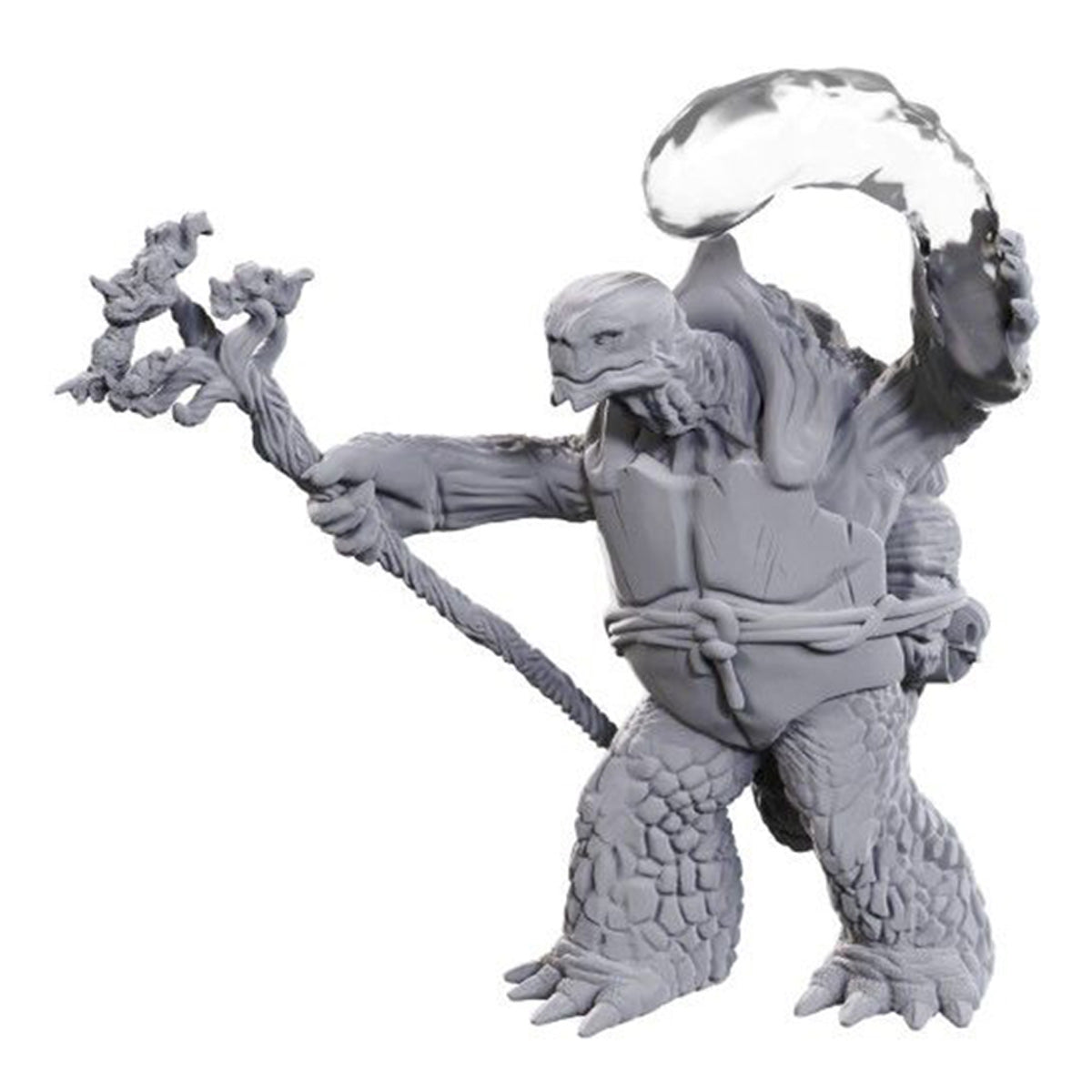 D&D Nolzur's Marvelous Miniatures: Tortle Druid & Wild Shape Giant Lizard