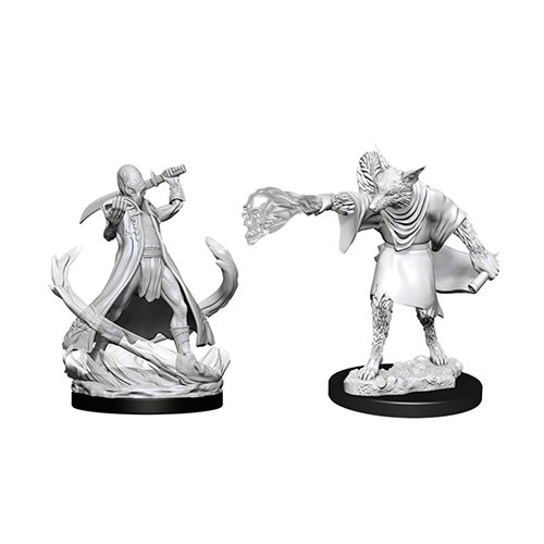 D&D Nolzurs Marvelous Unpainted Miniatures Arcanaloth and Ultroloth