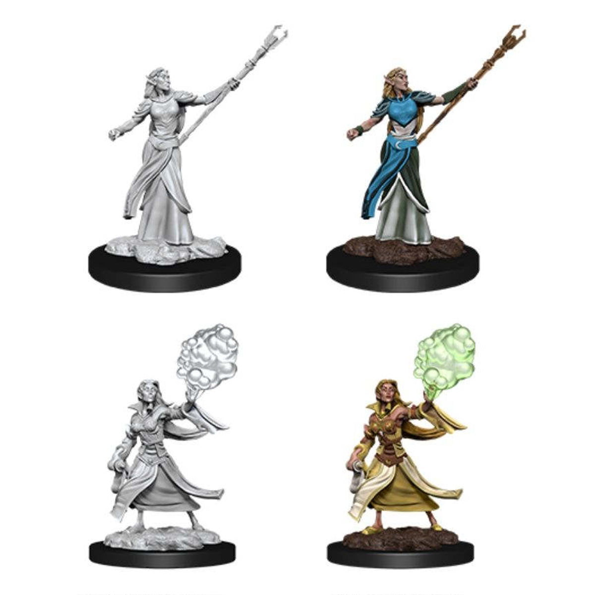 D&D Nolzurs Marvelous Unpainted Miniatures Female Elf Sorcerer