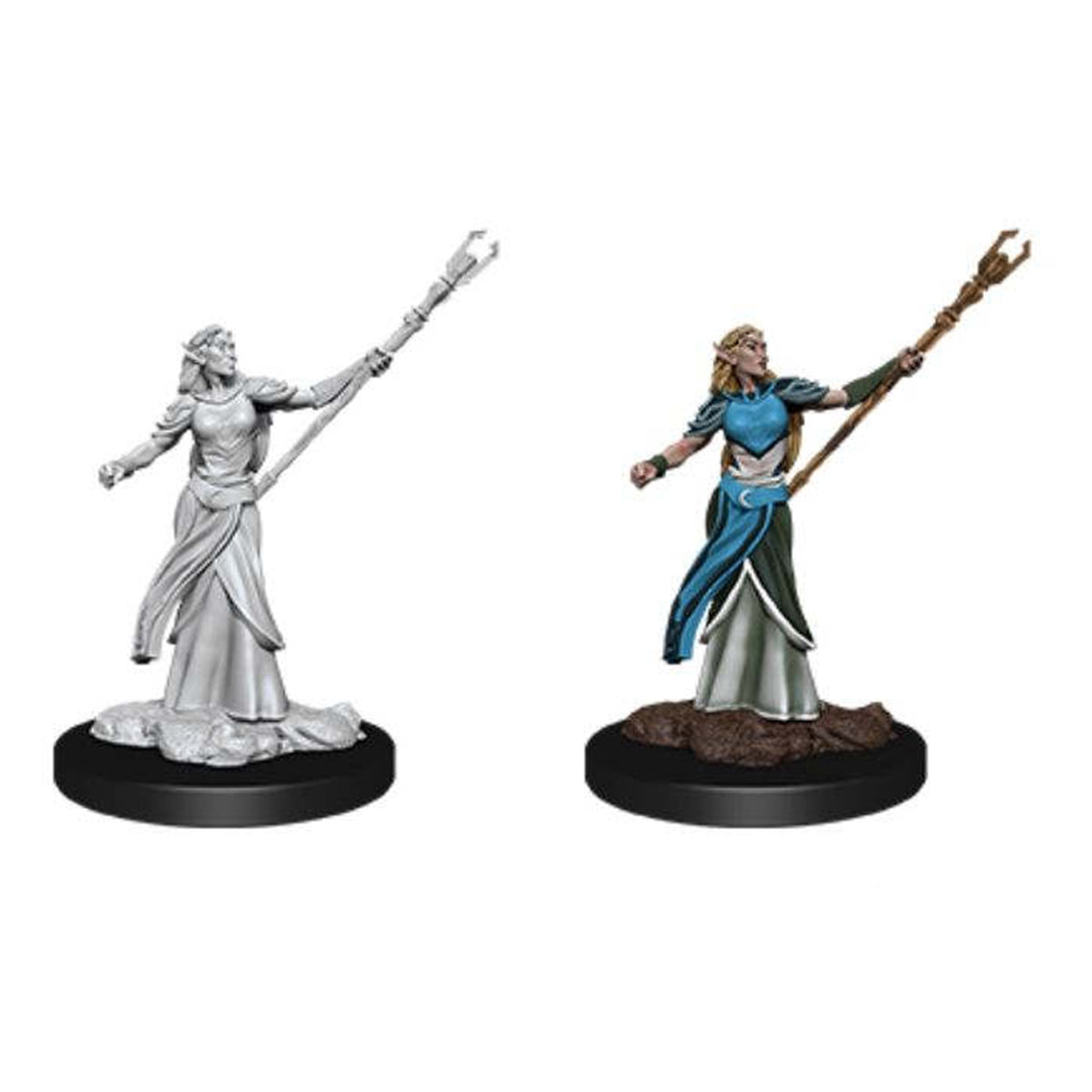 D&D Nolzurs Marvelous Unpainted Miniatures Female Elf Sorcerer