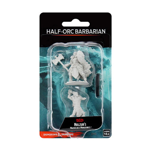 D&D Nolzurs Marvelous Unpainted Miniatures Female Half Orc Barbarian