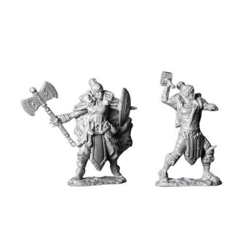 D&D Nolzurs Marvelous Unpainted Miniatures Female Half Orc Barbarian