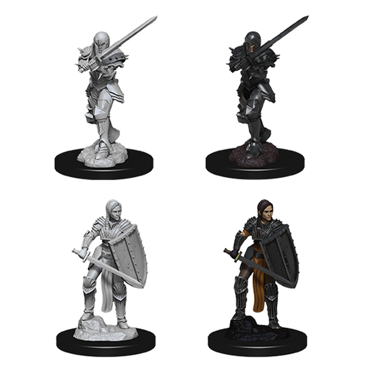 D&D Nolzurs Marvelous Unpainted Miniatures Female Human Fighter