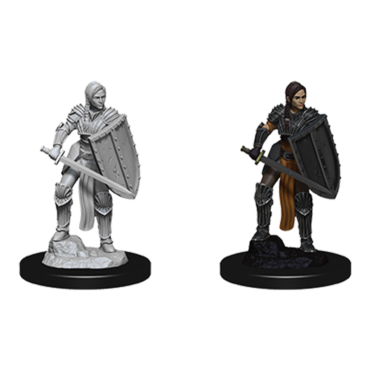 D&D Nolzurs Marvelous Unpainted Miniatures Female Human Fighter