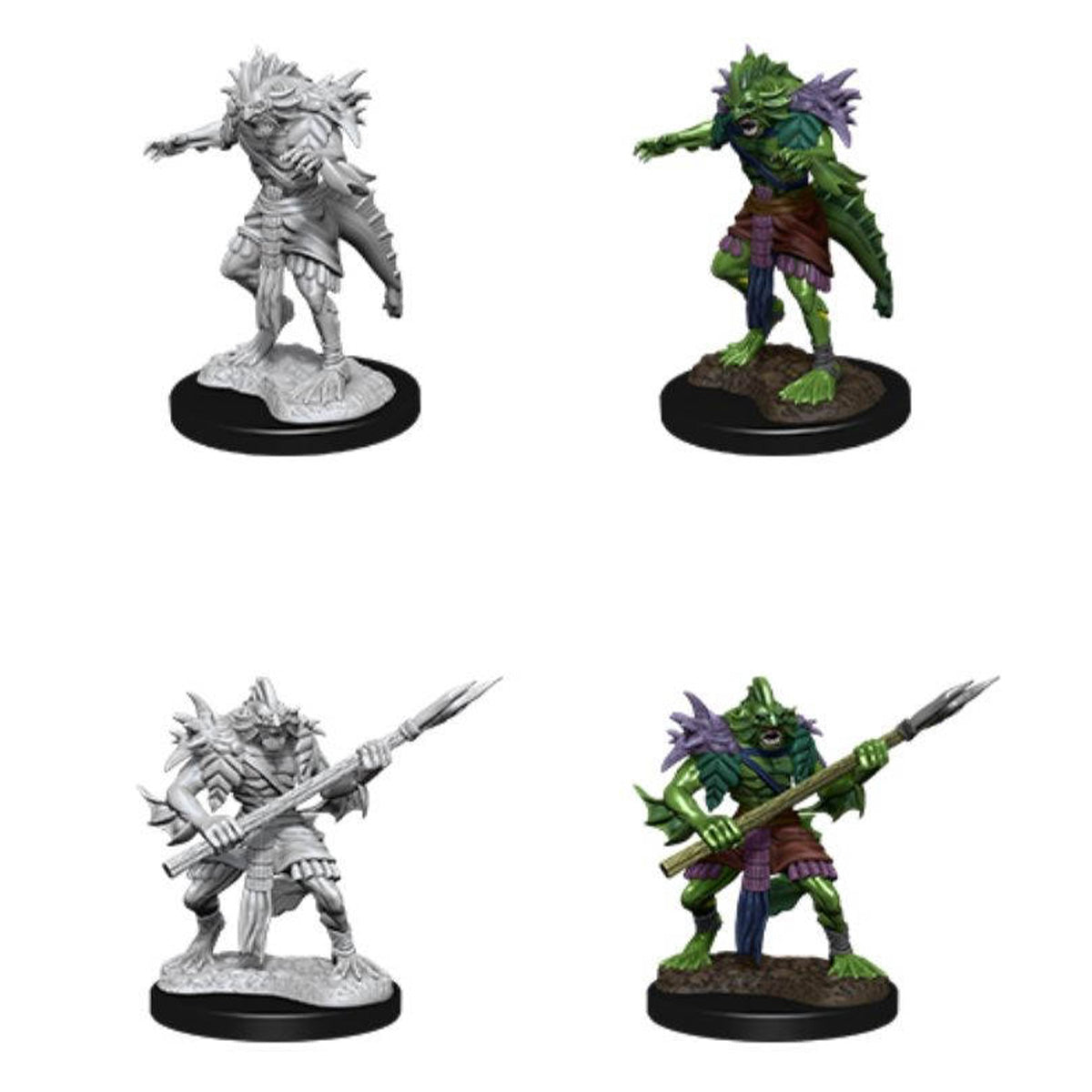 D&D Nolzurs Marvelous Unpainted Miniatures Sahuagin
