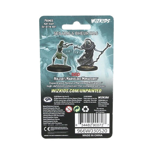 D&D Nolzurs Marvelous Unpainted Miniatures Sea Hag & Bheur Hag