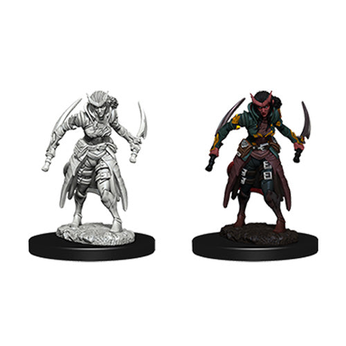 D&D Nolzurs Marvelous Unpainted Miniatures Tiefling Female Rogue
