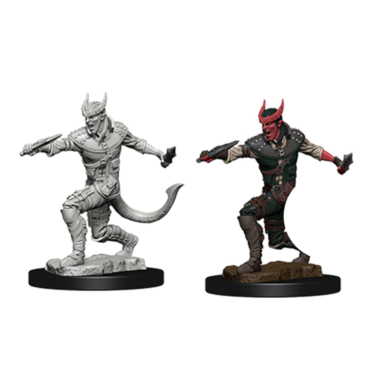 D&D Nolzurs Marvelous Unpainted Miniatures Tiefling Male Rogue