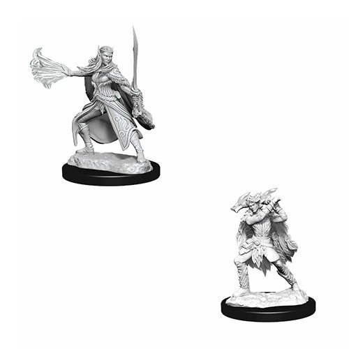 D&D Nolzurs Marvelous Unpainted Miniatures Winter Eladrin  & Spring Eladrin