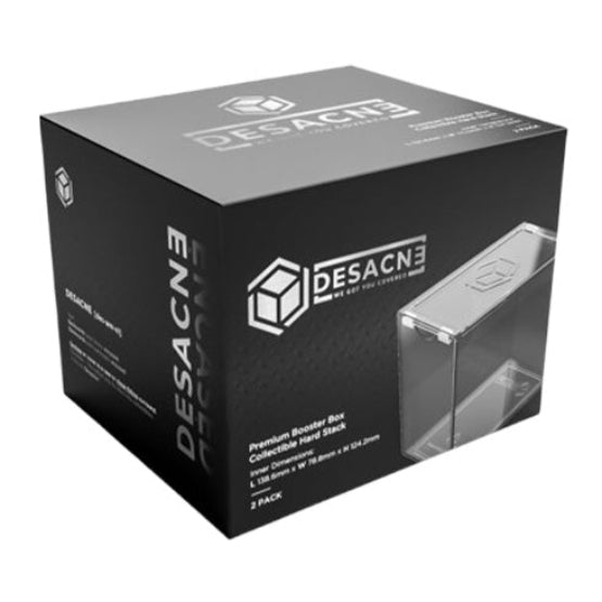 Desacne Premium Pokemon Booster Box Protector - 2 Pack