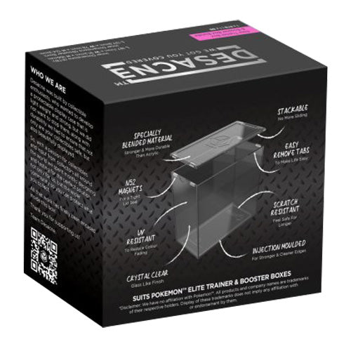 Desacne Premium Pokemon ETB and Booster Box Protector Bundle Pack