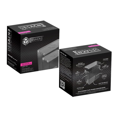 Desacne Premium Pokemon ETB and Booster Box Protector Bundle Pack