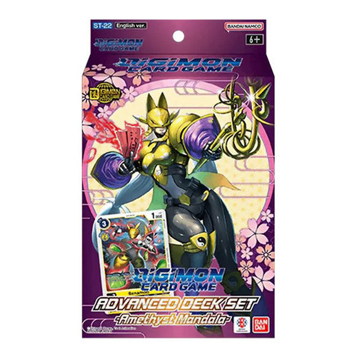 Digimon Card Game Amethyst Mandala ST22 Advanced Deck