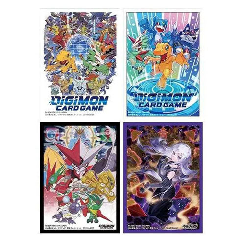 Digimon Card Game Official Sleeves 2025 v2 (Set of 4)