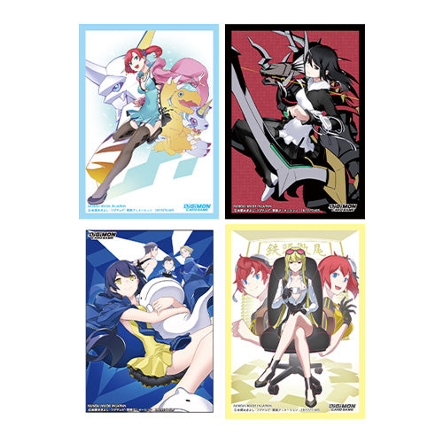 Digimon Card Game Official Sleeves Matte 02 (Set of 4)