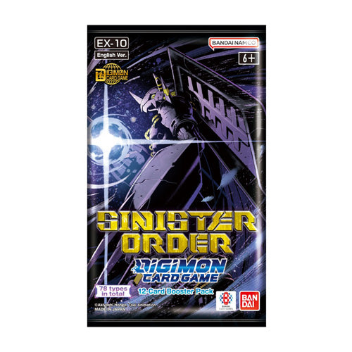 Digimon Card Game Sinister Order EX-10 Booster Box