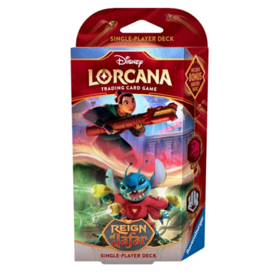 Disney Lorcana TCG Series 8 Reign of Jafar Starter Deck (Pair)