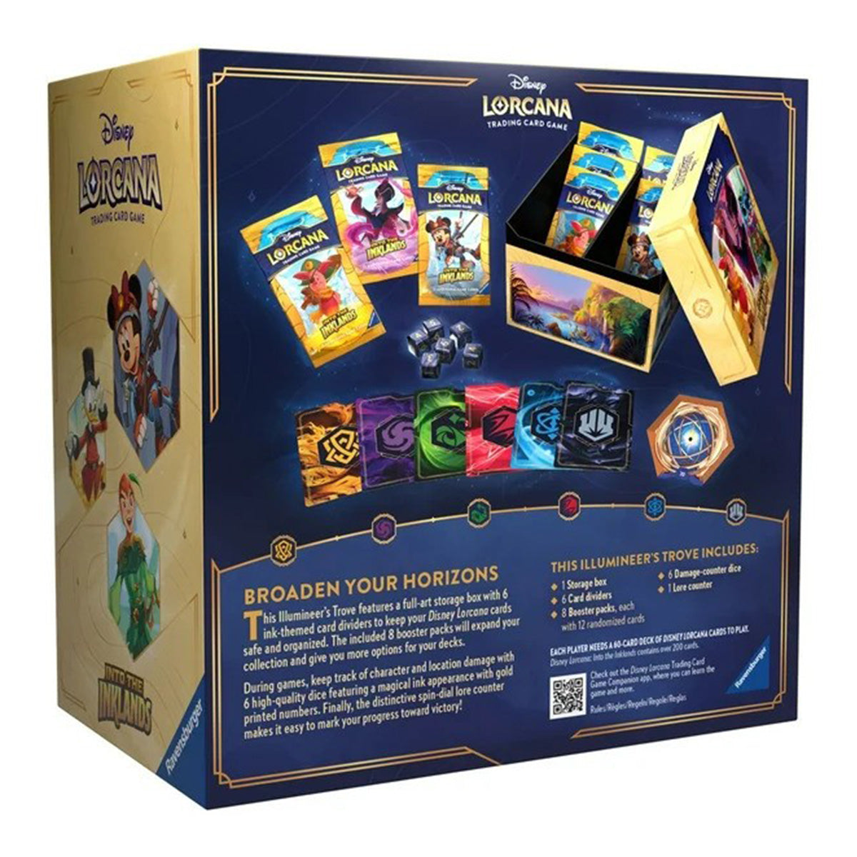 Disney Lorcana TCG Into the Inklands Illumineer's Trove Box