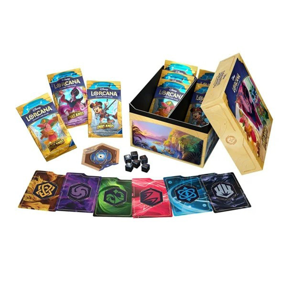 Disney Lorcana TCG Into the Inklands Illumineer's Trove Box