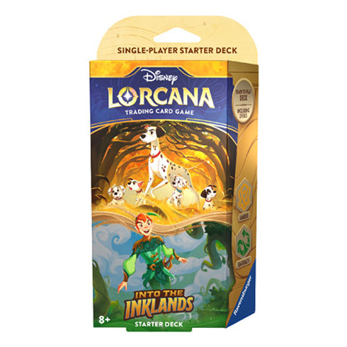 Disney Lorcana TCG Into the Inklands Starter Decks Ruby & Sapphire (Pair)