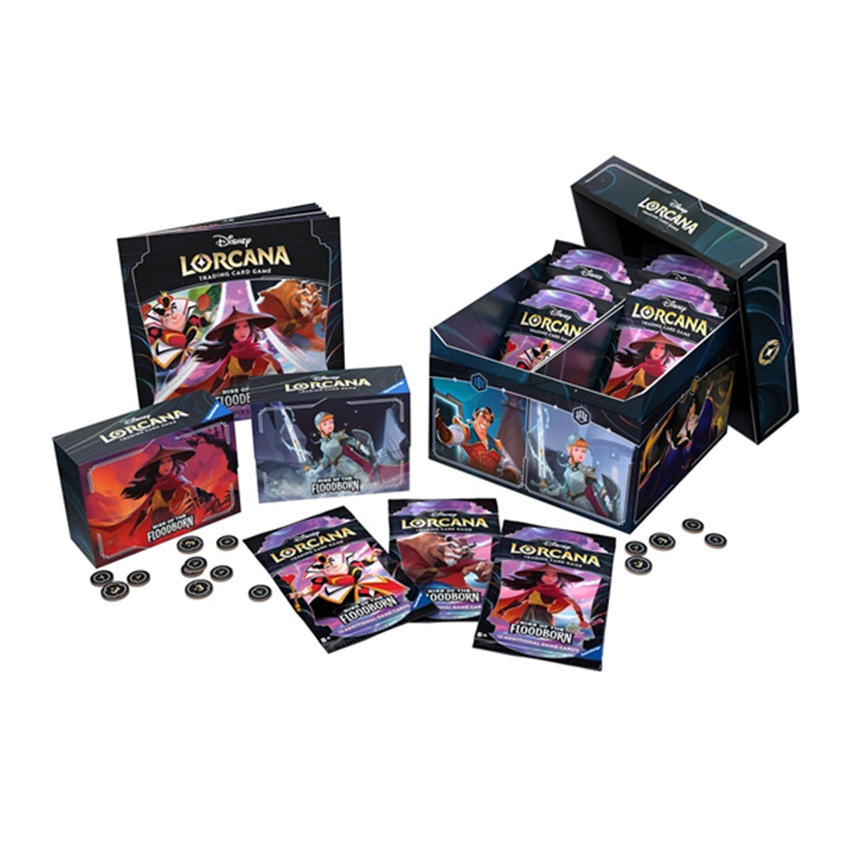 Disney Lorcana TCG Rise of the Floodborn Illumineer's Trove Box