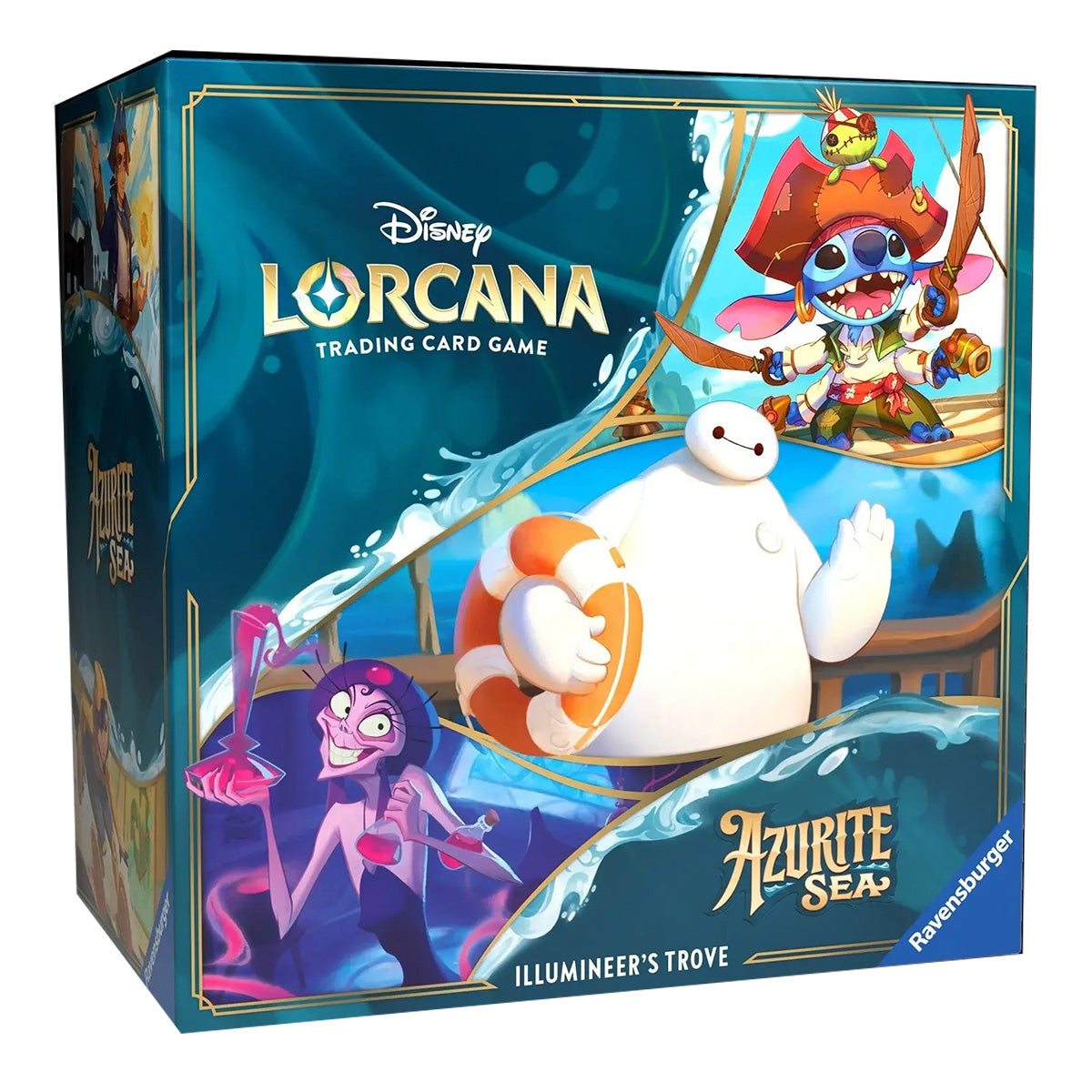 Disney Lorcana TCG Series 6 Azurite Sea Illumineer's Trove Box
