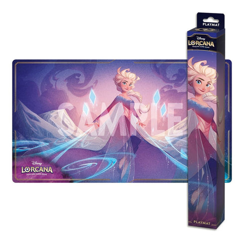 Disney Lorcana TCG Series 6 Azurite Sea Playmat Elsa The Fifth Spirit