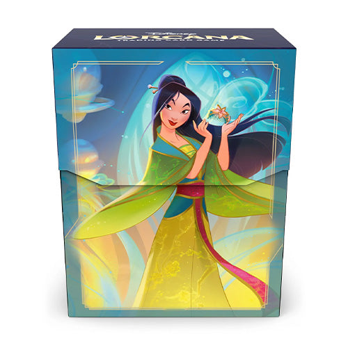 Disney Lorcana TCG Series 9 Fabled Deck Box Mulan