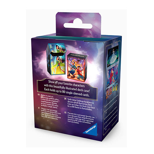 Disney Lorcana TCG Series 9 Fabled Deck Box Mulan